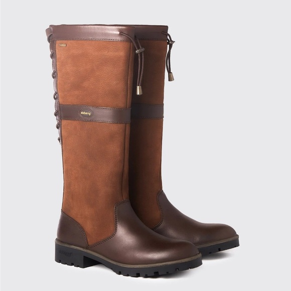 Dubarry Brown Leather Boots - Picture 1 of 8